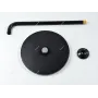 Лійка верхнього душу IMPRESE SMART CLICK ZMK101901217, чорний