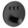 Змішувач прихованого монтажу з термостатом IMPRESE SMART CLICK ZMK101901234, чорний