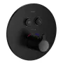 Змішувач прихованого монтажу з термостатом IMPRESE SMART CLICK ZMK101901238, чорний