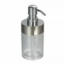 Дозатор рідкого мила RJ WARSAW RJAC022-02NI, сріблястий