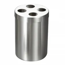 Тримач для зубних щіток RJ LUBLIN RJAC023-01SS, сріблястий