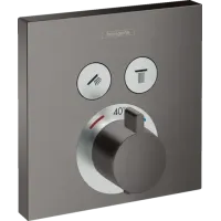 Термостат прихованого монтажу HANSGROHE SHOWERSELECT 15763340, чорний матовий хром