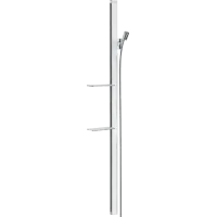 Штанга для душу зі шлангом для душу HANSGROHE UNICA 27645400, хром з білим