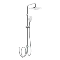 Душова система без змішувача IMPRESE BILA DESNE T-00261SQ, хром