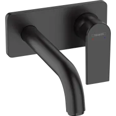 Змішувач для раковини настінний HANSGROHE VERNIS SHAPE 71578670, чорний матовий