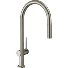 Змішувач для кухонної мийки з висувним душем HANSGROHE TALIS M54 72800800, нержавіюча сталь