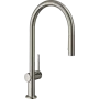 Змішувач для кухонної мийки з висувним душем HANSGROHE TALIS M54 72800800, нержавіюча сталь