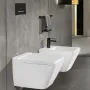 Клавіша змиву VILLEROY & BOCH VICONNECT INSTALLATION SYSTEMS 922169AN, E300, чорний матовий