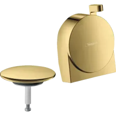 Набір накладок сифона для ванни HANSGROHE EXAFILL S 58117990, золото глянсовий