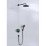 Душова система з термостатом HANSGROHE RAINDANCE S 27959670, чорний матовий