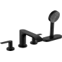 Змішувач на борт ванни HANSGROHE VIVENIS 75444670, чорний матовий