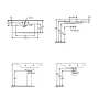 Умивальник накладний VILLEROY & BOCH SUBWAY 3.0 4A70A501, 100x47 см, білий