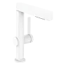 Змішувач для раковини зі зливним гарнітуром HANSGROHE FINORIS 76063700, білий матовий