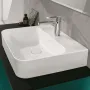 Умивальник підвісний VILLEROY & BOCH FINION 416861R1, без переливу, донний клапан у комплекті, 60 x 47 см, білий