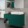 Умивальник підвісний VILLEROY & BOCH FINION 416861R1, без переливу, донний клапан у комплекті, 60 x 47 см, білий