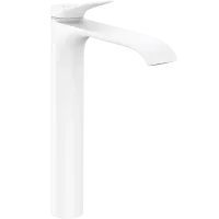 Змішувач для раковини з донним клапаном HANSGROHE VIVENIS 75040700, білий матовий