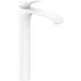 Змішувач для раковини з донним клапаном HANSGROHE VIVENIS 75040700, білий матовий
