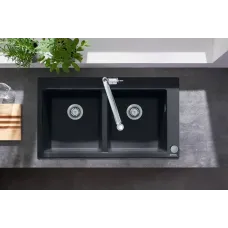 Кухонна мийка кам'яна HANSGROHE 43316170, чорний