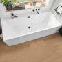 Ванна акрилова VILLEROY & BOCH COLLARO UBA160COR2DV-01, 160x75 см із панеллю, білий
