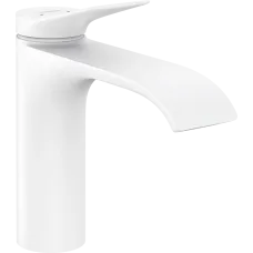 Змішувач для раковини з донним клапаном HANSGROHE VIVENIS 75020700, білий матовий