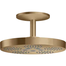 Верхній душ 280 2jet зі стельовим під'єднанням AXOR ONE 48494140, бронза