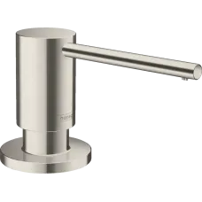 Диспенсер для рідкого мила HANSGROHE A41 40438800, нержавіюча сталь