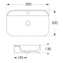 Умивальник IMPRESE i11208