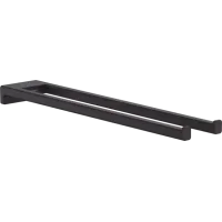 Тримач для рушників HANSGROHE ADDSTORIS 41770670, чорний матовий