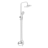 Душова система із змішувачем RJ LUX RJSP120-07CH, хром