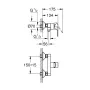 Змішувач для душу GROHE BAULOOP 23634001