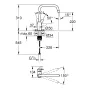 Змішувач для кухні GROHE EUROSMART 30567000, хром