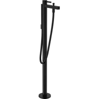 Змішувач для ванни підлоговий HANSGROHE FINORIS 76445670, чорний матовий