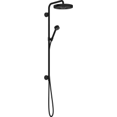 Showerpipe 280 1jet AXOR ONE 48790670, прихованого монтажу, чорний