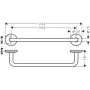 Поручень AXOR UNIVERSAL CIRCULAR 42813000