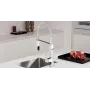 Змішувач для кухні з гнучким виливом GROHE EUROCUBE 31395000