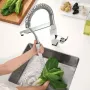 Змішувач для кухні з гнучким виливом GROHE EUROCUBE 31395000