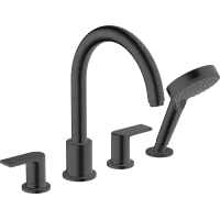 Змішувач на борт ванни HANSGROHE VERNIS SHAPE 71459670, чорний матовий