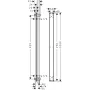 Прихована частина для showerpipe AXOR ONE 48798180