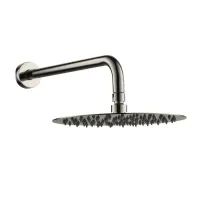 Лійка верхнього душу з кронштейном VOLLE CASCADA R100 1586.180202, нікель