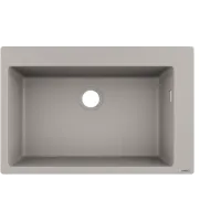 Мийка для кухні HANSGROHE S51 43313380, сірий матовий