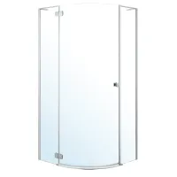 Душова кабіна напівкругла VOLLE BENITA 90x90 1017.114600L