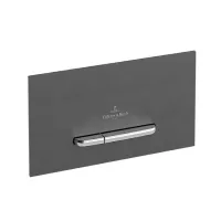 Клавіша зливу води VILLEROY & BOCH VICONNECT INSTALLATION SYSTEMS 922169D8, темно сірий