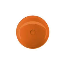 Умивальник VOLLE 13-40-455Orange, жовтогарячий