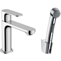 Змішувач для умивальника з гігієнчіним душем HANSGROHE REBRIS S 72215000