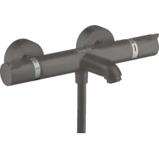 Змішувач із термостатом для ванни HANSGROHE ECOSTAT 13114340, чорний матовий хром