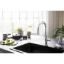 Змішувач для кухні з висувним виливом HANSGROHE AQITTURA M91 76803000