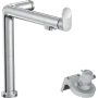 Змішувач для кухні з висувним виливом HANSGROHE AQITTURA M91 76804000