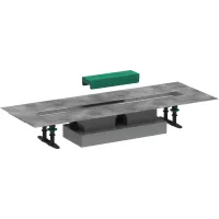 Монтажний комплект для каналів HANSGROHE UBOX UNIVERSAL 56017180, нержавіюча сталь