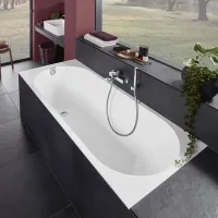Ванна кварилова VILLEROY & BOCH OBERON 2.0 UBQ181OBR2DV-RW, 180x80 см, білий матовий