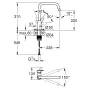 Змішувач для кухні з висувним виливом GROHE EUROSMART 30567DC0